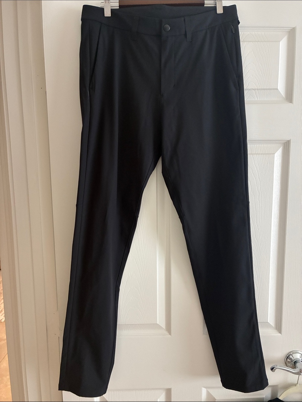 lululemon athletica Black Straight-Leg Performance Pants NWOT